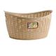 LEGA Korbkorb Rattan, Mehrfarbig, 25 l