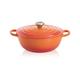 Le Creuset Gusseisen La Marmite Signature Familientopf, 32 cm, ofenrot