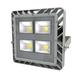 LemTec LED-Fluter/Scheinwerfer, Aluminium, 240 W, Lichtgrau, 40 x 40 x 18 cm