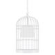 Tosel 16851 Pendelleuchte 1 Licht, Stahl, E27, 40 W, silber, 30 x 80 cm