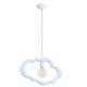 bainba Pendelleuchte, Design Cloud 31 cm x 34 cm blau