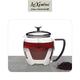 KitchenCraft kclxteapotinf-Ei Teekanne, Metallic/transparent