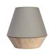 seynave 0150899 Lampe Sily,/Holz + Leinen, Taupe