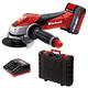 EinhellTrade Winkelschleifer A Lithium ion 18 V Einhell TE-AG 18 Li Kit Flex 115 mm