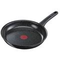 Tefal Asteroid C40806 Keramik-Pfanne 28 cm, Aluminium, schwarz/grau mit Stone-Effect