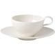 Villeroy & Boch Tea Passion Tee-Set, 2-teilig, Premium Porzellan, Weiß