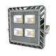 LemTec LED-Fluter/Scheinwerfer, Aluminium, 200 W, Lichtgrau, 40 x 40 x 18 cm