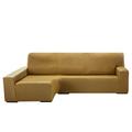 Martina Home Sofaüberwurf Chaiselongue, elastisch, Beige, linksseitig, 240-280 cm