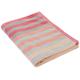 LASA Home Bettwäsche Bad 100 x 150, Collection Pure Stripes, Baumwolle, Rosa, 100 x 150 x 1 cm