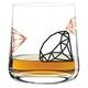 RITZENHOFF 3540010 Whiskyglas, Kupfermetallic, Schwarz