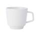 Villeroy & Boch Affinity Tasse, 6 Stück, Aus hochwertigem Premium Porzellan, Weiß, 0,22 Liter