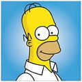 Artopweb TW18640 The Simpsons - Homer Dekorative Paneele, Multifarbiert,33x33 Cm