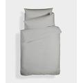 Bianca Plain Dyed Percale Bettwäsche-Set, für Bett mit 135 cm, 100% Baumwolle, 210 x 280 + 50 x 155 cm, 2 Stück