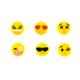 True Zoo 7126 Emoji-Drink Charms von truezoo, mehrfarbig