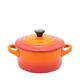 Le Creuset Steinzeug Mini-Cocotte, 200 ml, ofenrot