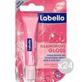 Labello Set 24 Glamorous Gloss Pink 8,5ml Pflegespülung für die Lippen, bunt