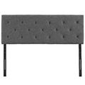 Terisa King Upholstered Fabric Headboard MOD-5372-GRY