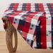 August Grove® Schlegel Cotton Blend Tablecloth Cotton Blend in Blue/Gray/Red | 70 D in | Wayfair A212A430696F4A429C2D57383BA19565