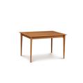 Copeland Furniture Sarah Fixed Top Table Metal in Brown/Red | 30 H x 60 W x 40 D in | Wayfair 6-SAR-06-03