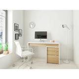 Latitude Run® Alayna Reversible Desk Wood in White | 29.75 H x 47.75 W x 19.75 D in | Wayfair CF2DCC581B86438684927187ACB3033F