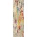 Yellow 26 x 0.5 in Area Rug - Ivy Bronx Allegro Abstract Ivory/Area Rug Polypropylene | 26 W x 0.5 D in | Wayfair BFD02CD2971342F1970A95D1B386295C