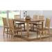 Loon Peak® Huerfano Valley Extendable Solid Oak Dining Table Wood in Brown | 30 H in | Wayfair BE0F1E3B883B41678F3375312F0F9405