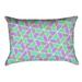 Latitude Run® Avicia Lumbar Pillow Polyester/Polyfill blend in Gray/Green/Indigo | 14 H x 20 W x 3 D in | Wayfair 04A4604E520846949FA4248D8998EA64