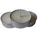 Charlton Home® Organic Coconut Wax Tin Scented Tealight Candle Beeswax/Soy in Gray/White | 0.95 H x 1.5 W x 1.5 D in | Wayfair