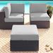Latitude Run® Larrissa Outdoor Cushion Cover Acrylic in Gray/Blue | Wayfair AA458904C6014AACA12F867F5EEE86C2