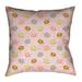 Latitude Run® Avicia Square Pillow Cover & Insert Polyester/Polyfill blend in Pink | 18 H x 18 W in | Wayfair C05767EDBDA14BC6B4654B6CE77A92C9