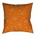 Latitude Run® Avicia Pillow Cover Linen, Spun Polyester in Orange | 14 H x 14 W in | Wayfair 71DB3C46962649BEAAC6F1BDEF85D303