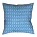 Latitude Run® Avicia Indoor/Outdoor Throw Pillow Polyester/Polyfill blend in Green/Blue | 16 H x 16 W x 3 D in | Wayfair