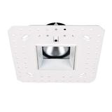 WAC Lighting Aether LED Invisible 5.875" Square Recessed Trim in White | 2.5 H x 5.875 W in | Wayfair R2ASDL-F927-WT