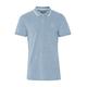 Blend BHBHNATE Poloshirt Poloshirt Herren Poloshirt Polohemd T-Shirt aus 100% Baumwolle, Größe:S, Farbe:Niagara Blue (74628)