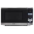 Commercial Chef 0.7 Cubic Foot Microwave w/ 10 Power Levels, Stainless Steel in Black | 10.3 H x 18 W x 12.9 D in | Wayfair CHM770SS