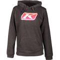 Klim Vista Ladies Hoodie, grey, Size 2XL for Women