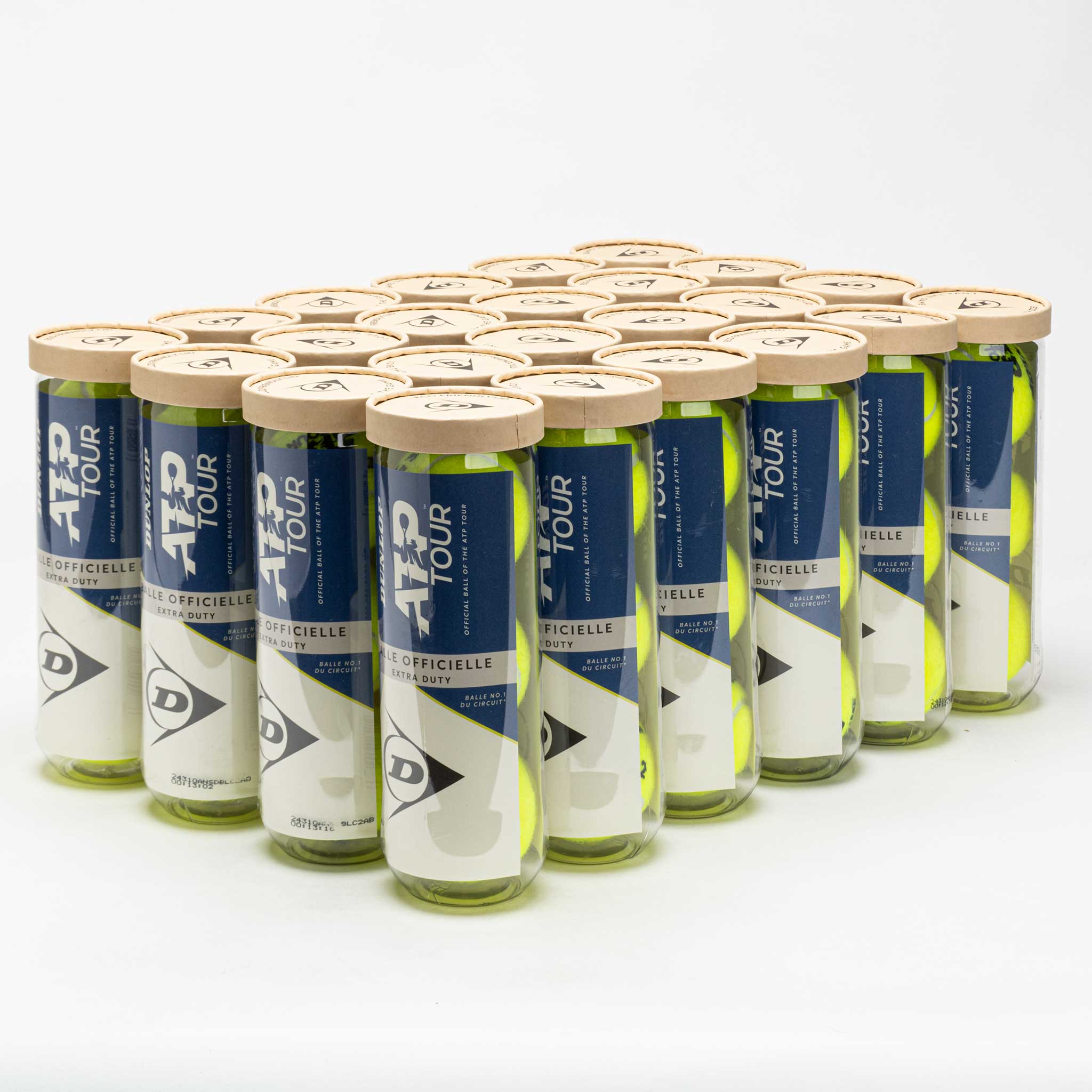 Dunlop ATP Tour Extra Duty 24 Cans Tennis Balls