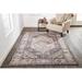 White 24 x 0.41 in Area Rug - World Menagerie Lorentzen Charcoal/Ivory Area Rug Polyester | 24 W x 0.41 D in | Wayfair