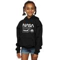 NASA Girls Classic Space Shuttle Hoodie Black 12-13 Years