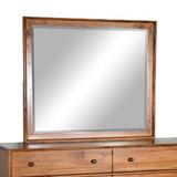 George Oliver Hackney Modern Beveled Dresser Mirror Wood in Brown | 36 H x 42 W x 1.5 D in | Wayfair E2005942664E4AE7B80D2E8E3ECB2D42