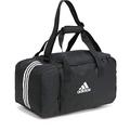 Adidas Unisex – Erwachsene TIRO SMALL Duffle Bag, Schwarz-Weiss, NS