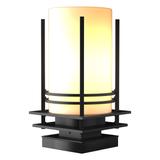 Hubbardton Forge Banded 12 Inch Tall Outdoor Pier Lamp - 335796-1012