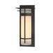 Hubbardton Forge Banded 25 Inch Tall Outdoor Wall Light - 305995-1015