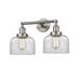 Innovations Lighting Bruno Marashlian Large Bell 19 Inch 2 Light Bath Vanity Light - 208-SN-G72