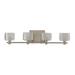 Kalco Lighting Clearwater 29 Inch 4 Light Bath Vanity Light - 312134SN