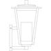 Arroyo Craftsman Brighton 14 Inch Tall 1 Light Outdoor Wall Light - BRB-8CLR-CS-MB