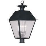 Livex Lighting Mansfield 27 Inch Tall 4 Light Outdoor Post Lamp - 2173-04