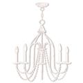 Livex Lighting Alessia 24 Inch 5 Light Chandelier - 40795-60