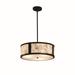 Justice Design Group Alabaster Rocks! 18 Inch Large Pendant - ALR-9541-DBRZ-LED3-3000