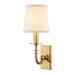 Hudson Valley Lighting Carroll 13 Inch Wall Sconce - 8400-AGB